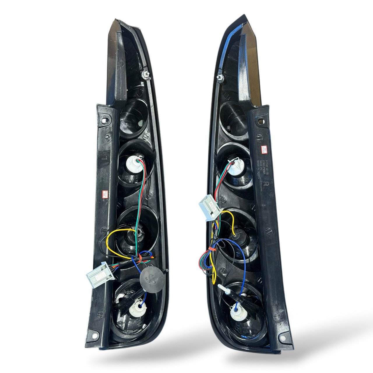 Ford Fiesta Mk6 3 Door 02-05 Black For Lexus Back Rear Tail Lights Lamp