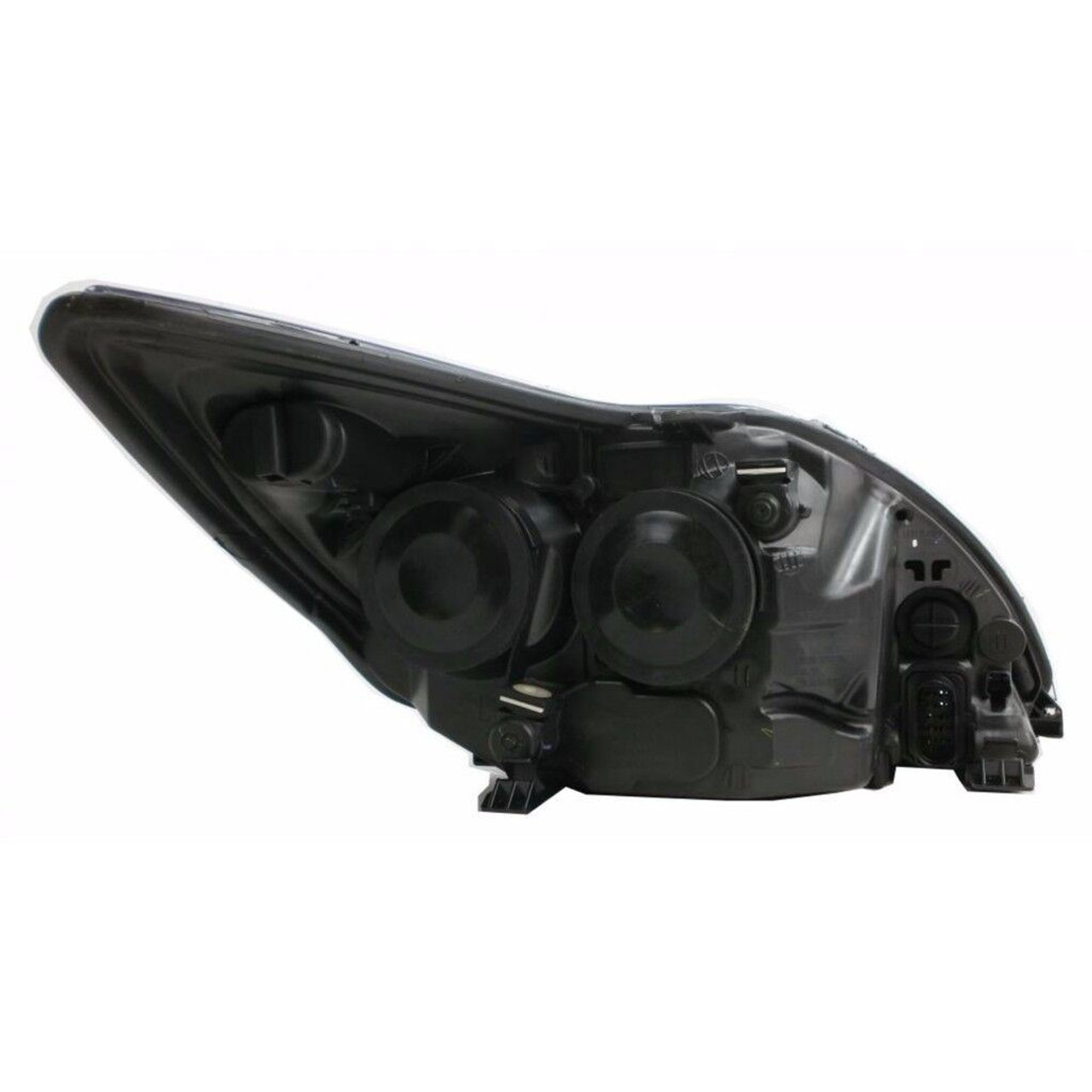 For Ford Focus Mk2 3/2008-6/2011 Headlight Lamp Black Chrome Indicator Left