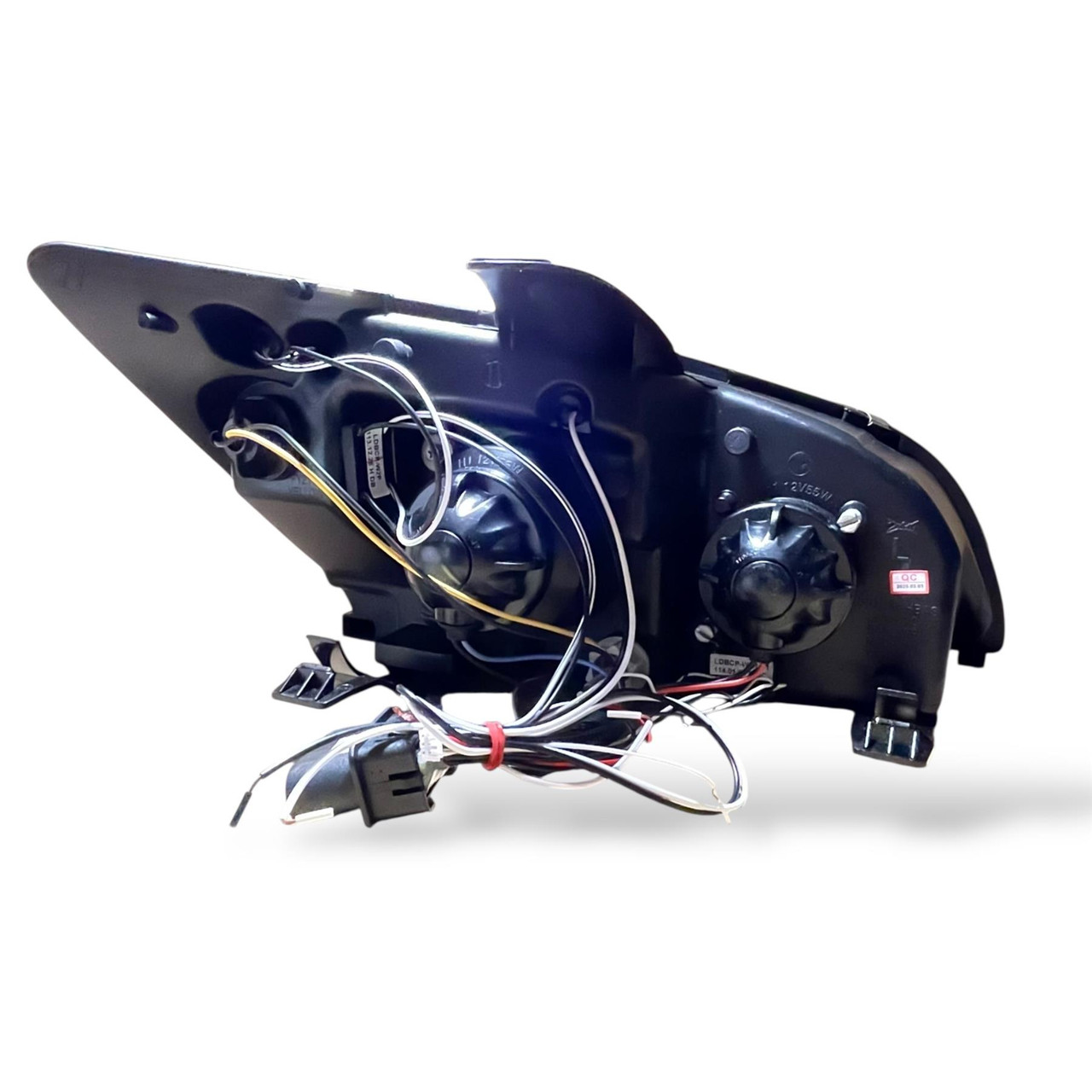 For Ford Focus Mk2 05-08 Black Angel Eye Headlights Lighting Lamp Replacement