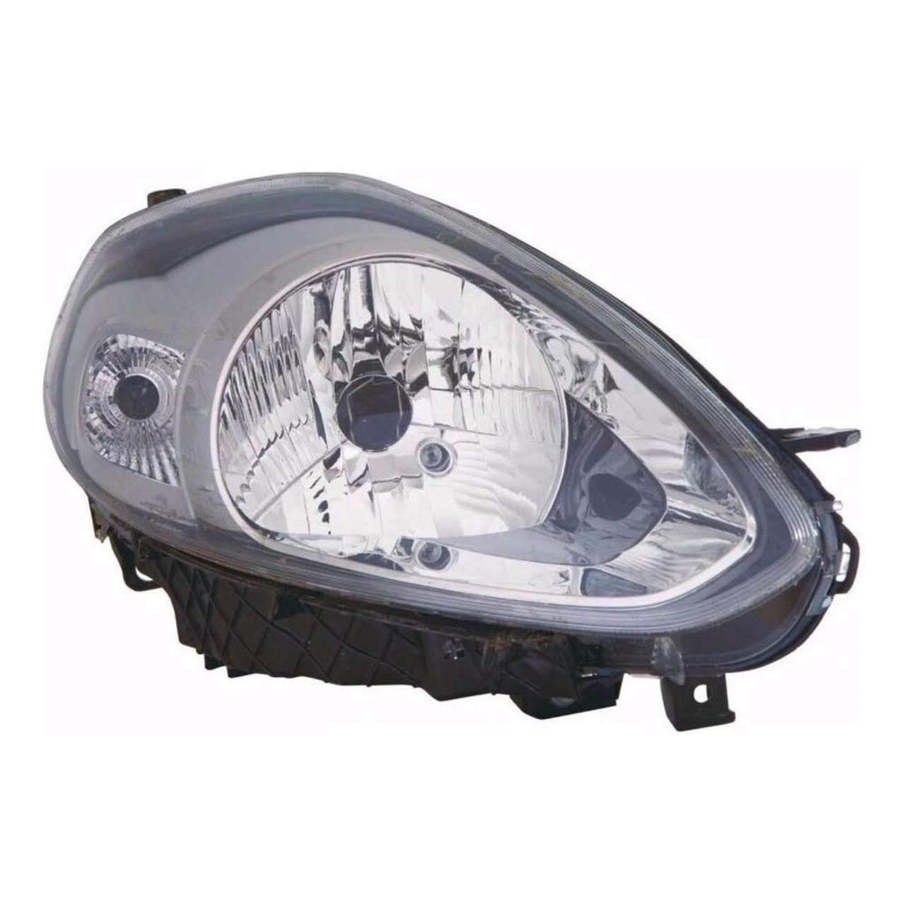 For Fiat Punto Evo 2010-2012 Headlight Headlamp Chrome Inner Drivers Side O/S