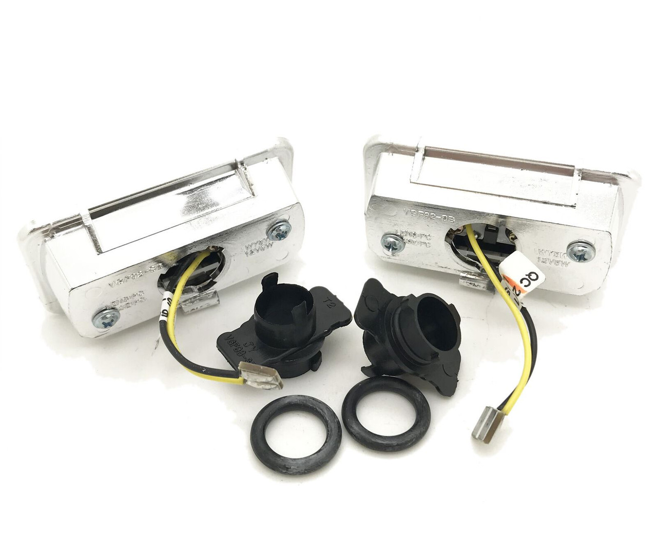 For VW Golf MK3 92-98 chrome clear LED side repeaters indicators blinkers pair