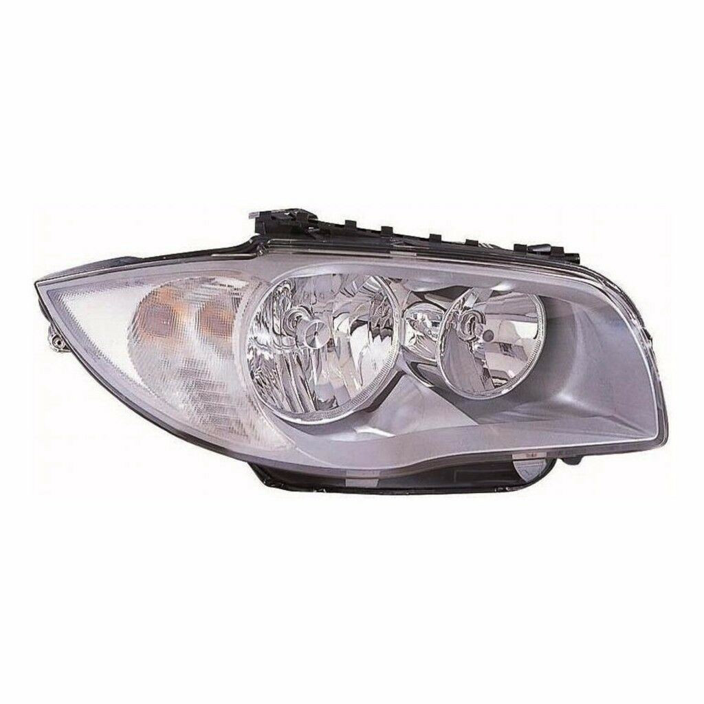 For BMW 1 Series E87 5 Door Hatchback 2004-3/2007 Headlight Lamp Chrome Right