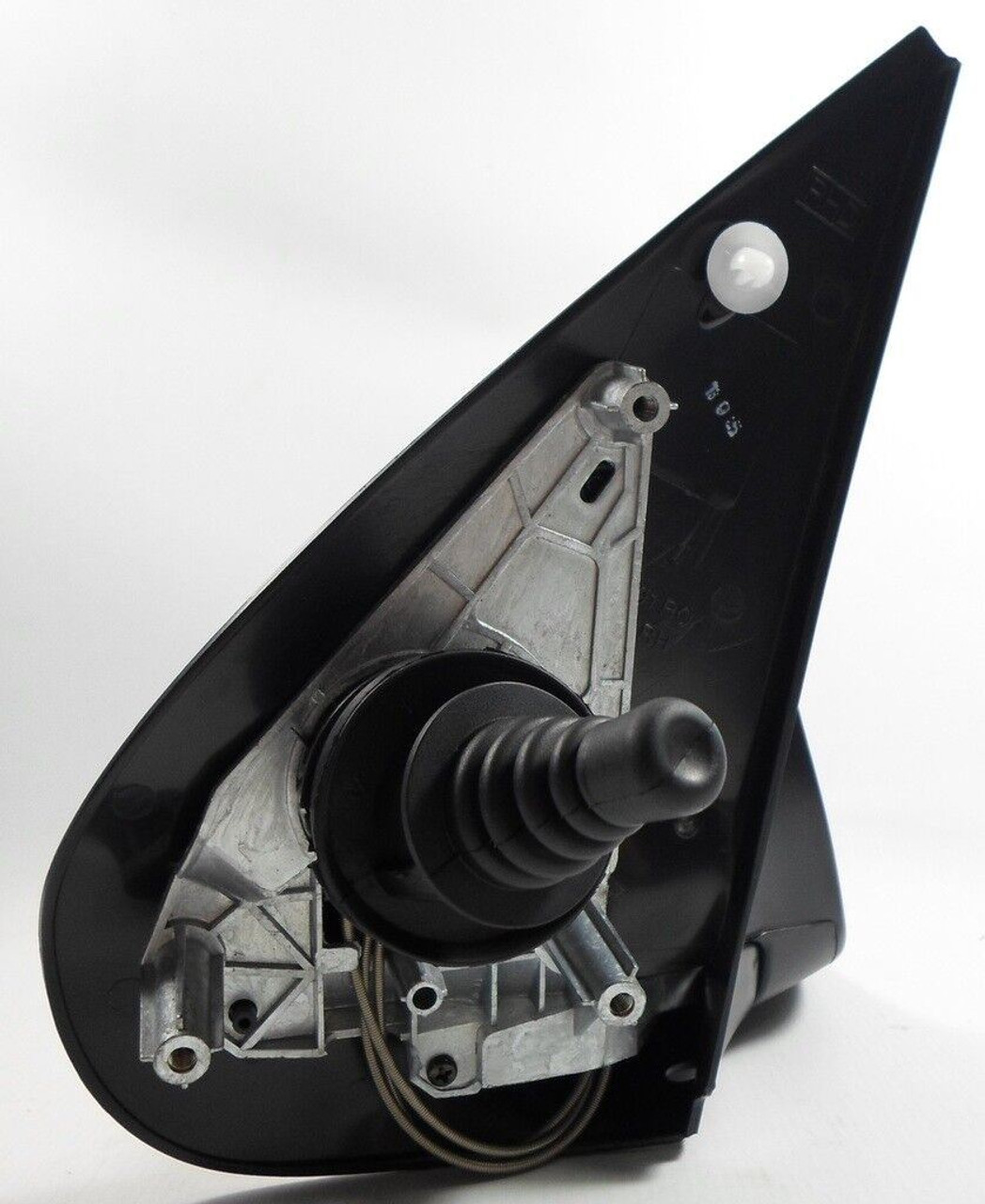 For Peugeot 206 Hatchback 1998-2009 Cable Wing Door Mirror Black Right OS Side