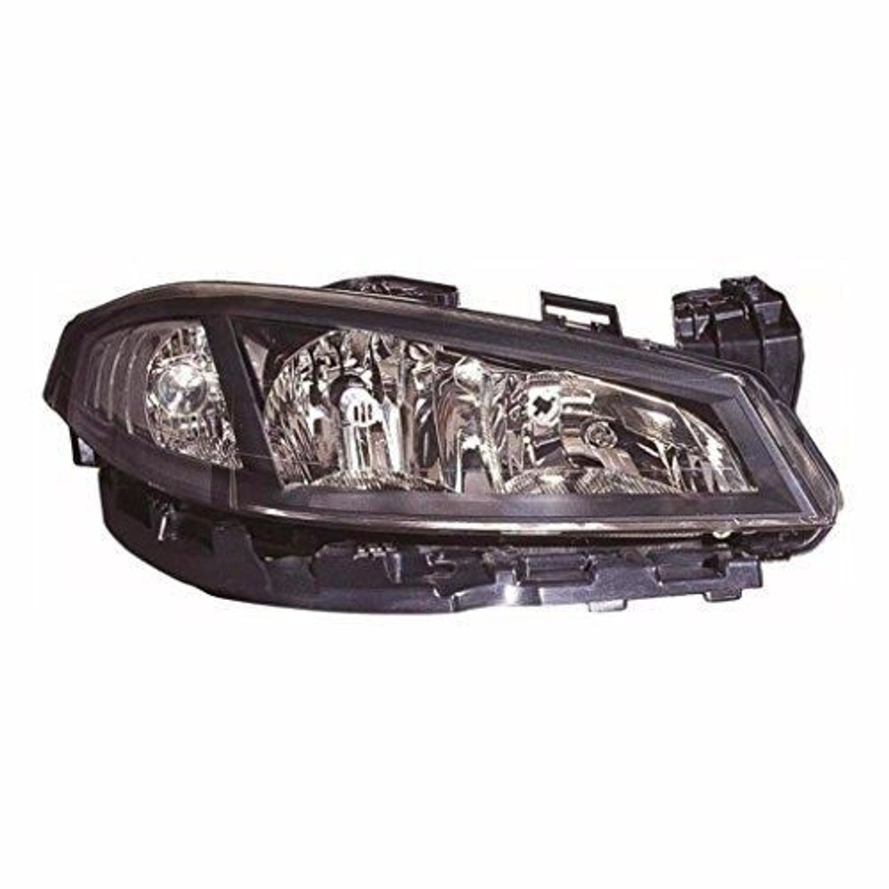 For Renault Laguna Mk2 5/2005-2007 Headlight Headlamp Black Uk Drivers Side O/S