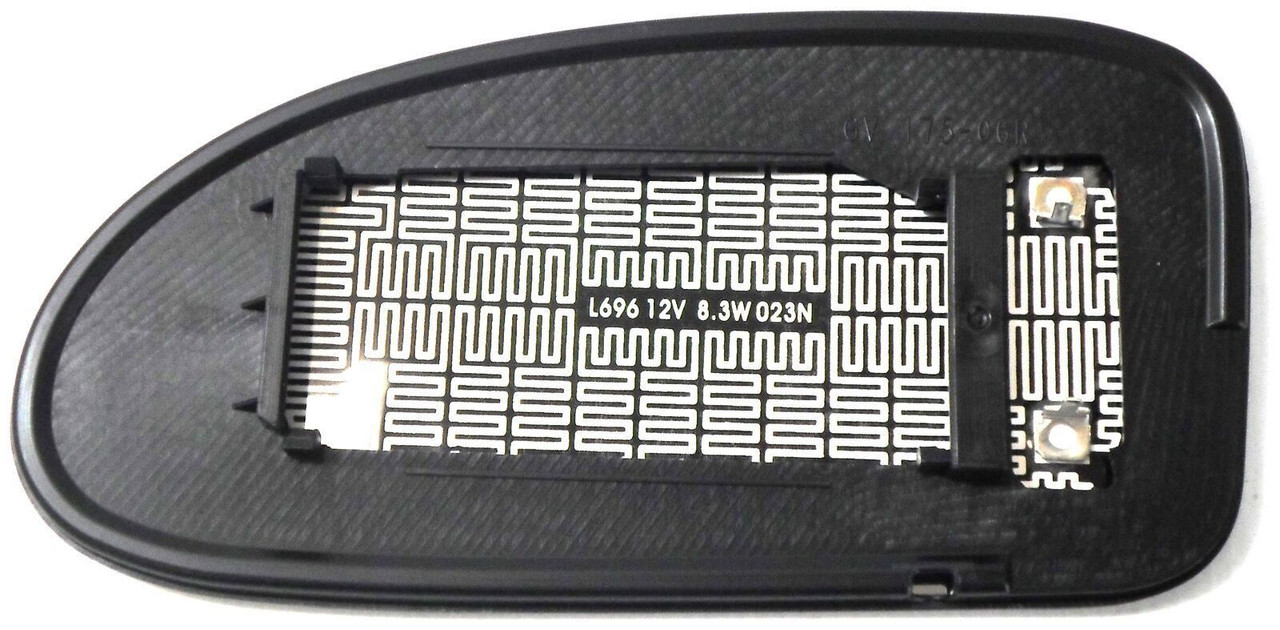 Trupart MG338 Right Mirror Glass Heated Convex Fits Ford Focus 10.98-04.05