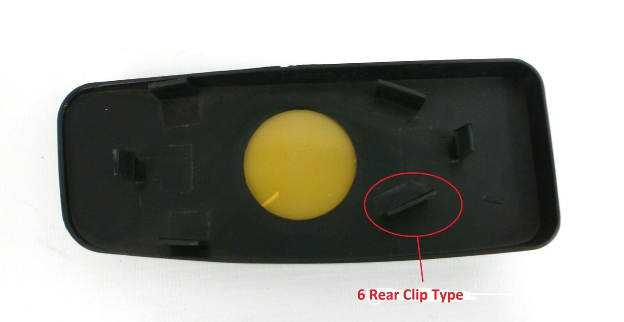 Trupart MG9404 Right Mirror Glass Convex Fits Mercedes-Benz Sprinter 05.06-06.07