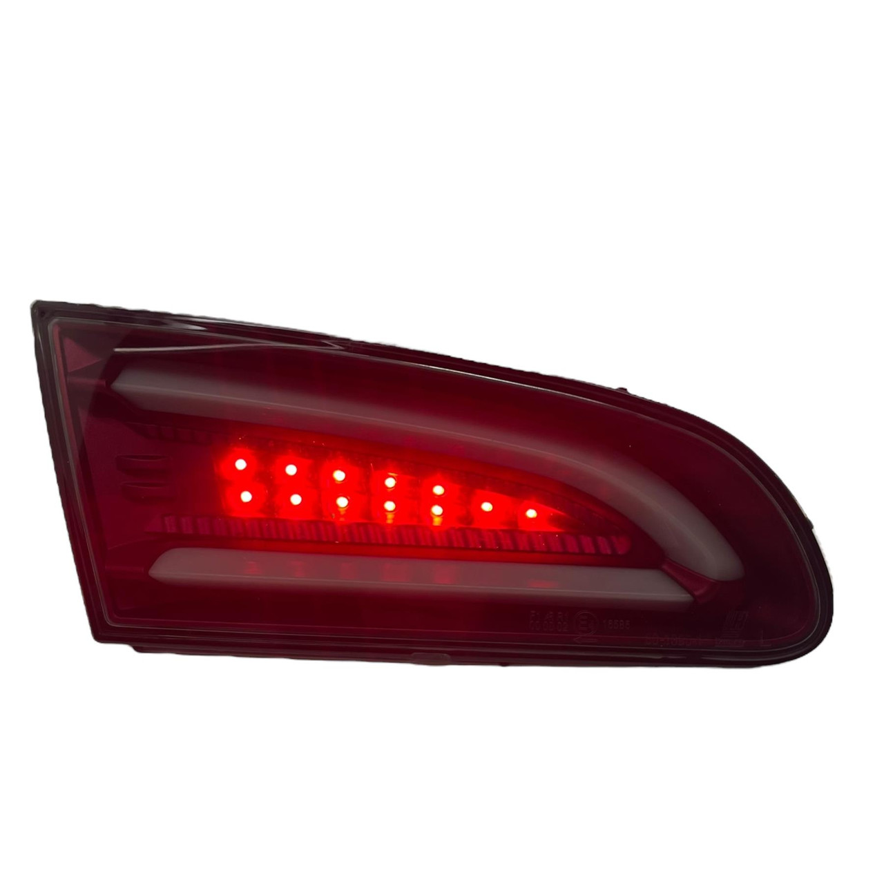 Back Rear Tail Lights Pair Set Clear Red Black Seat Ibiza 02-08