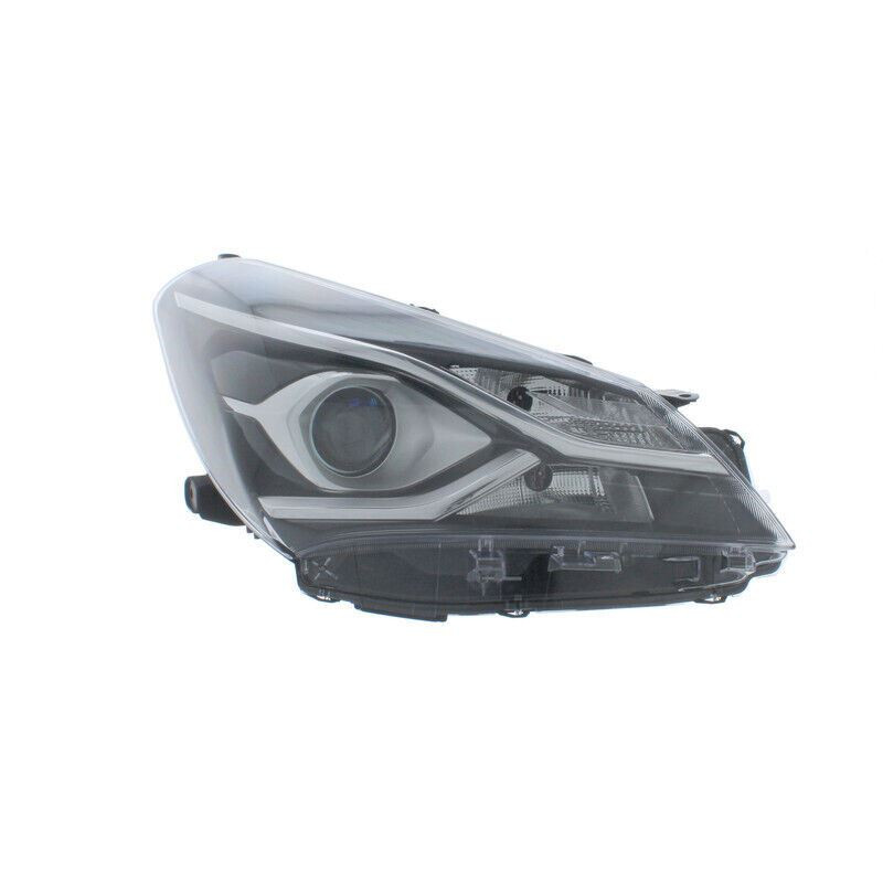For Toyota Yaris 4/17-12/20 Headlight PROJECTOR TYPE (Excl. DRL) Black INNER Right s