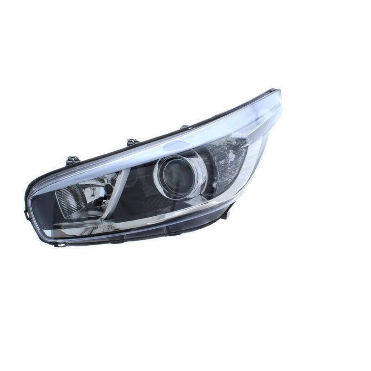 For Kia Ceed 4/12-6/16 Headlight (Excl. LED DRL) Black INNER W/MTR left side