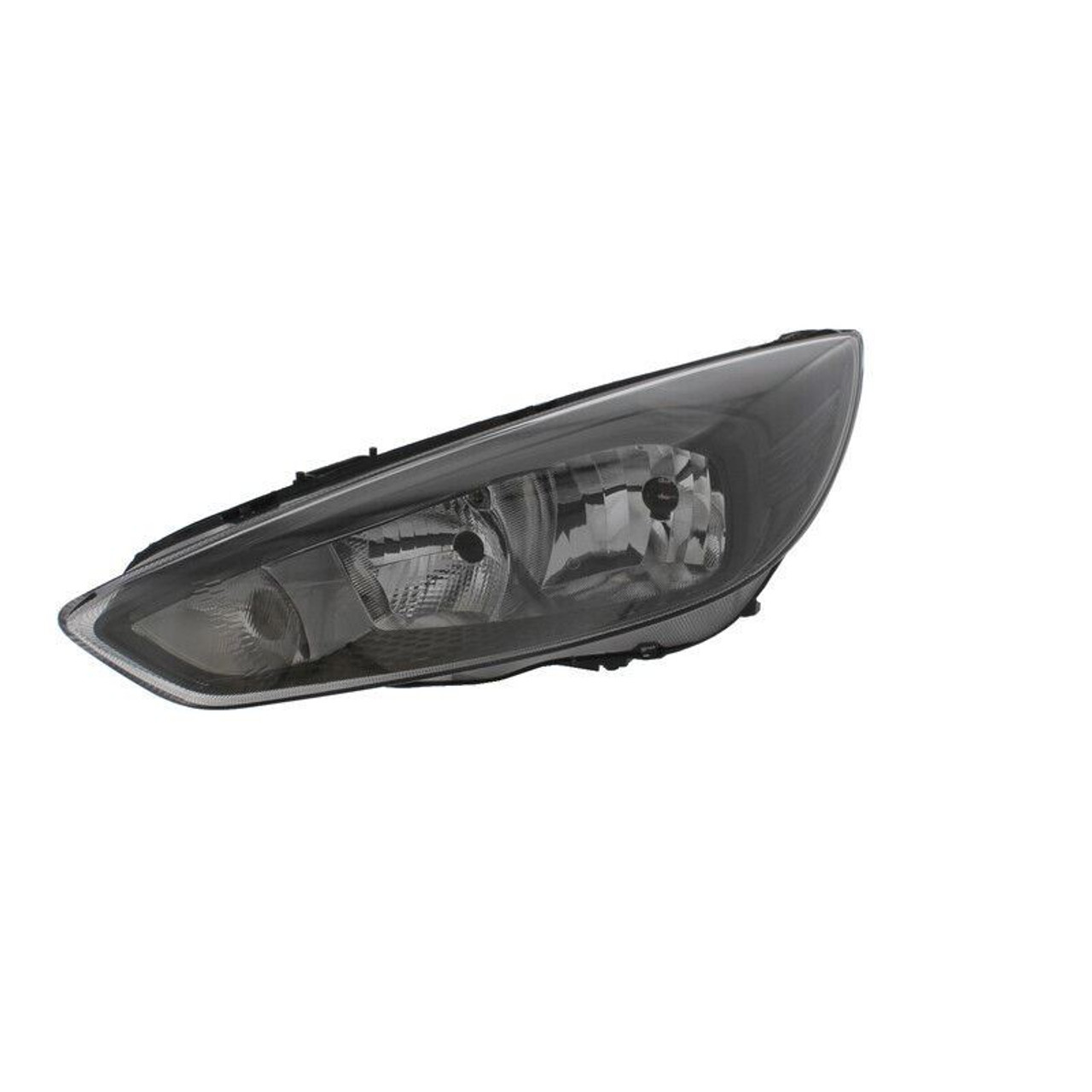 For Ford Focus 10/14-18 Black SURROUND (Excl. LED DRL) H7/H15 W/MTR left side