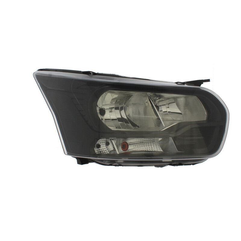 For Ford Transit MK8 6/16> Headlight Black INNER (Excl.LED DRL) W/MTR Right side