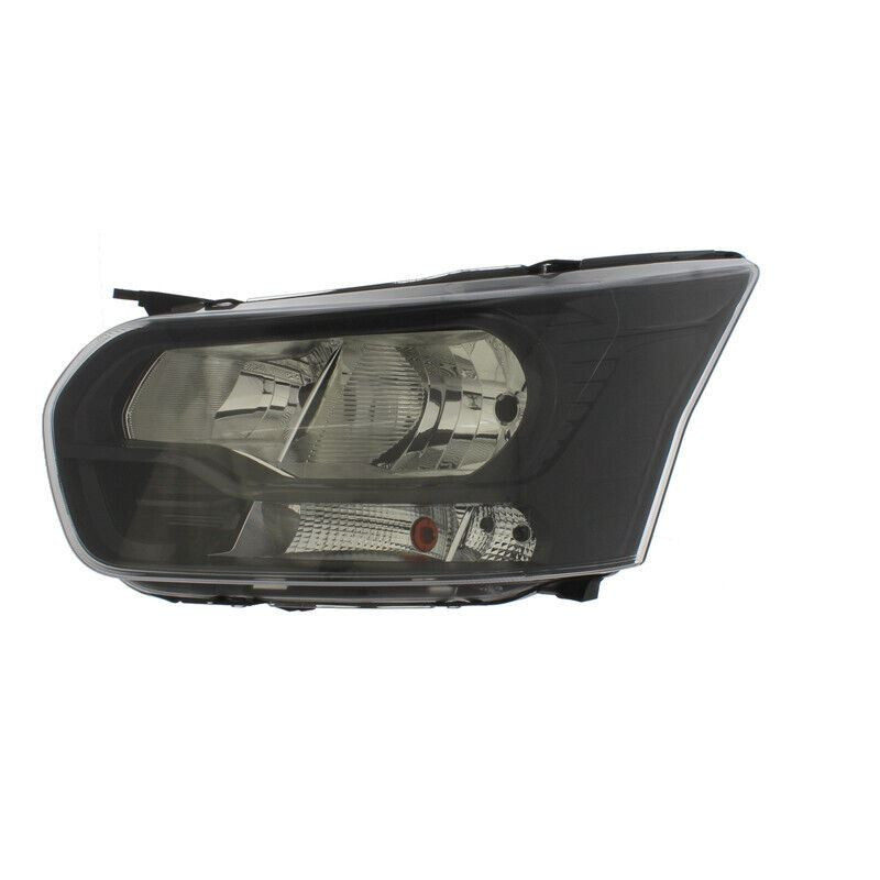 For Ford Transit MK8 6/16> Headlight Black INNER (Excl.LED DRL) W/MTR left side
