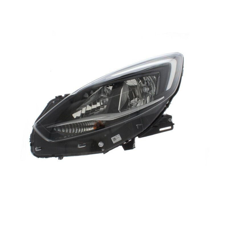 For Vauxhall Zafira TOURER 9/16-19 Black INNER (CHROME TRIM) LED DRL left side