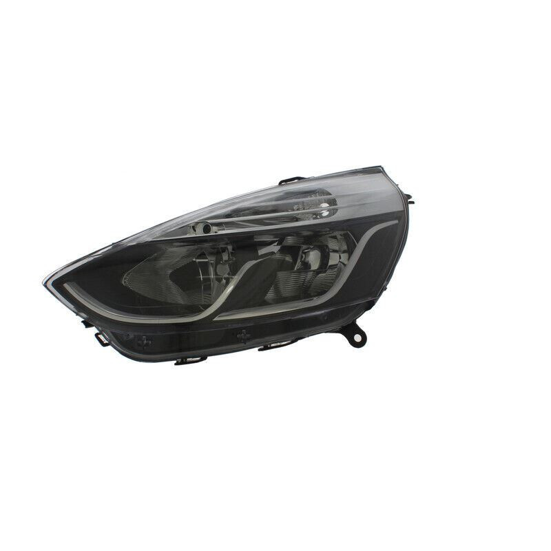 For Renault Clio 11/12-10/16 Headlight Black INNER (Incl. CHRM EDGING) W/MTR left si