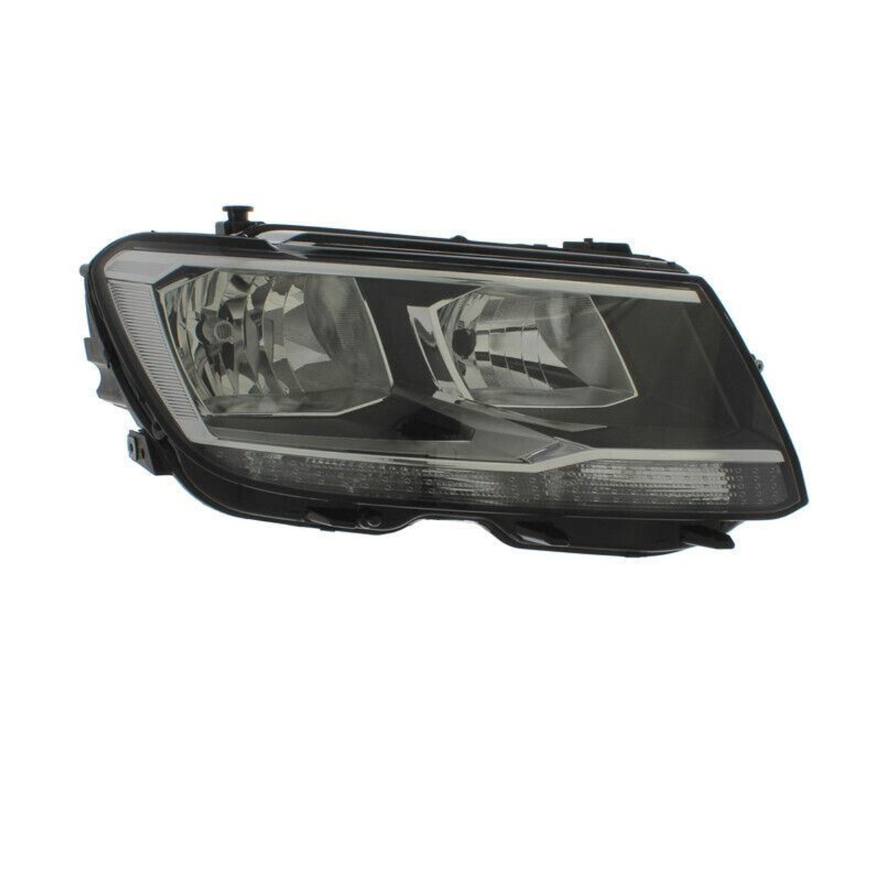 For VW Tiguan 9/16-3/21 Headlight Black INNER (Excl. LED DRL) W/MTR Right side
