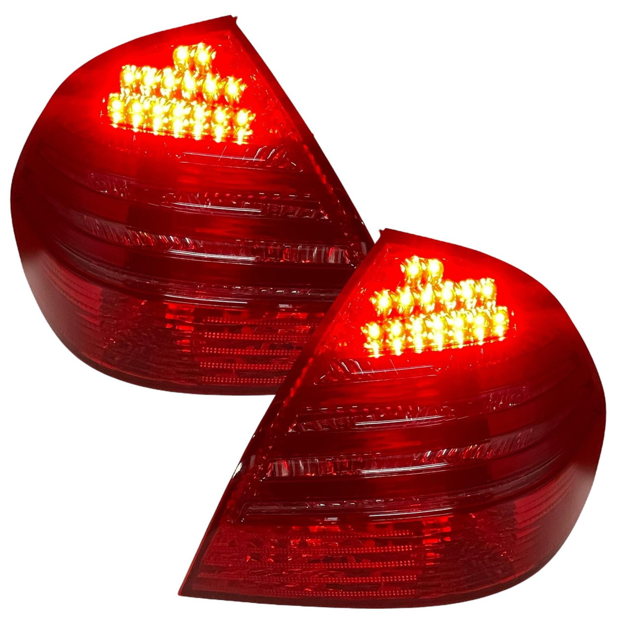 Eagle Eyes 253026 Rear Back Tail Light Lamp Red Black LED