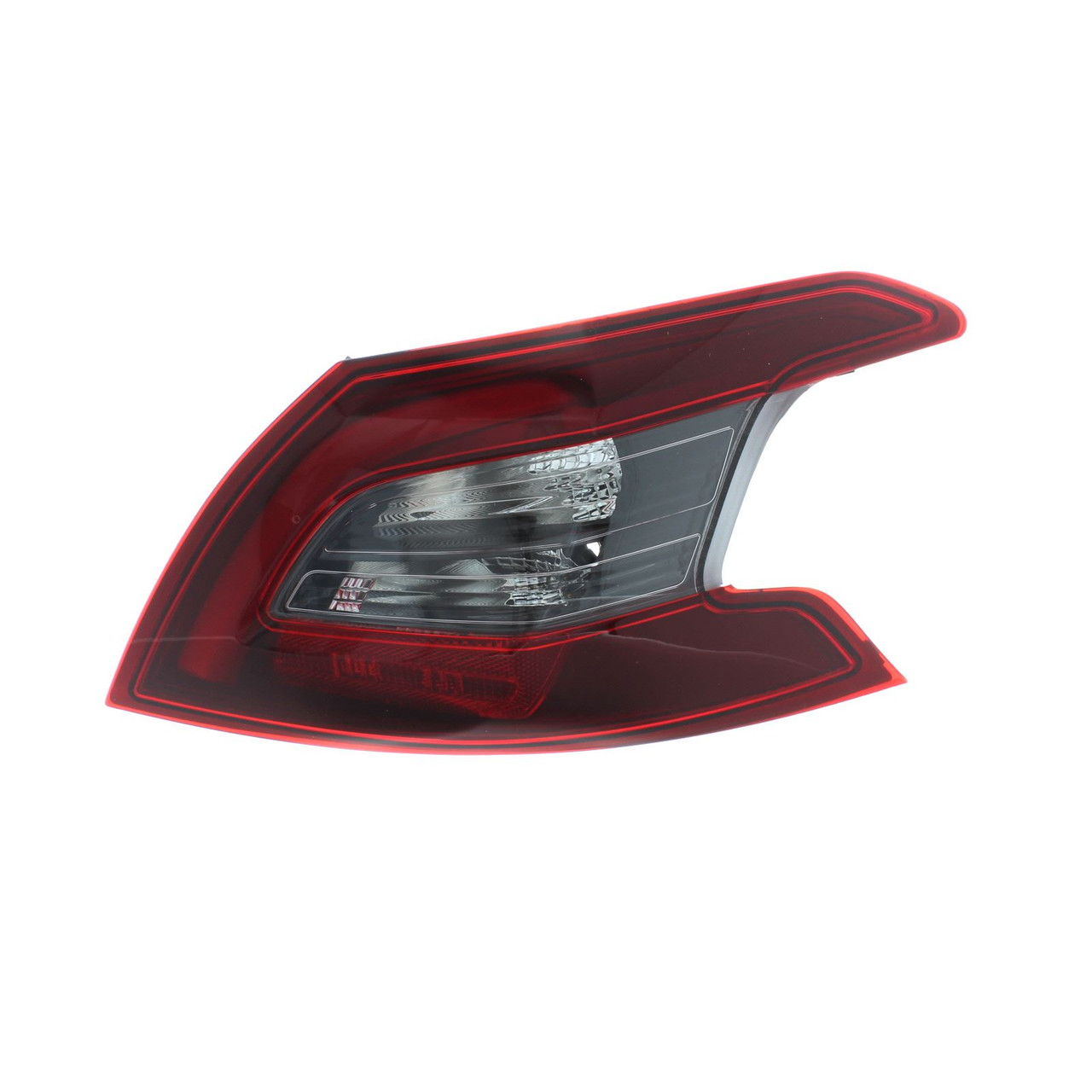 For Peuegot 308 HATCH 8/17&gt; OUTER Back rear Tail Light (DARK RED/SMK IND) LED Right