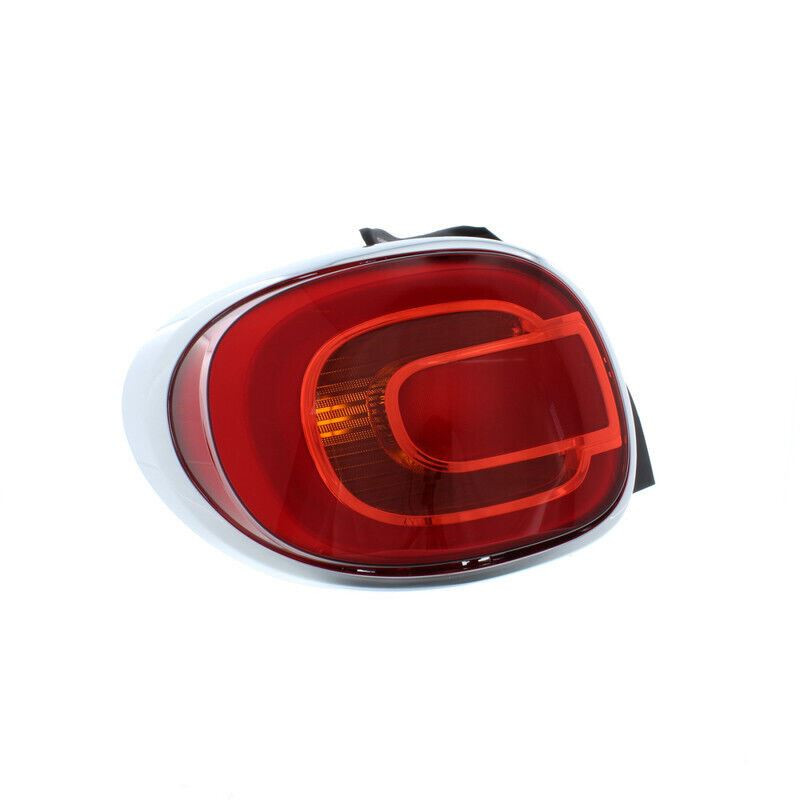 For Fiat 500L (Excl. MPW &amp; TREKKING) 13-21 Back rear Tail Light(CHRM SURROUND) LED l
