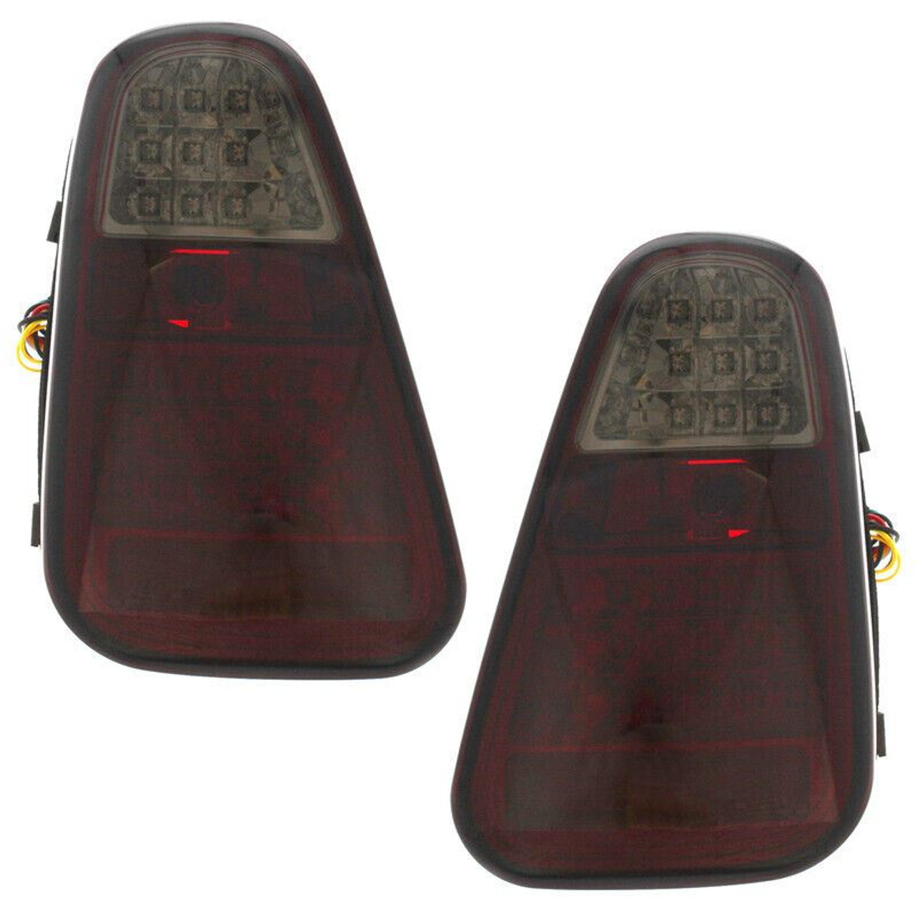 For Mini HATCH 01-04 Back rear tai lights RED/SMK (LED) (PAIR)