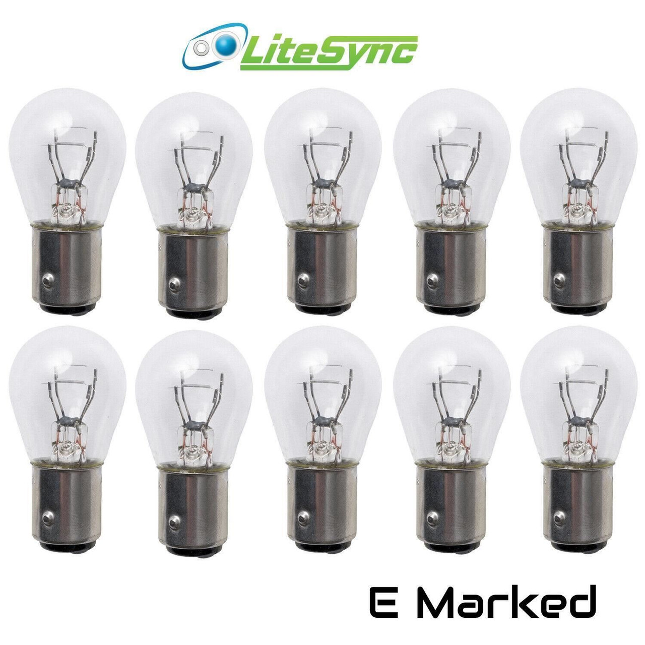 10 X 24V BAY15D P21/5W 334 294 stop/tail bulbs truck HGV Trade