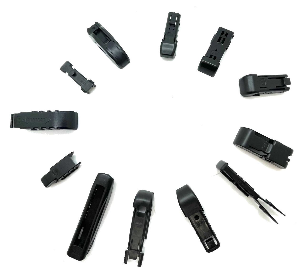 Refresh Aero-D Flat Wiper Blade Windscreen Multi Fitting 17"