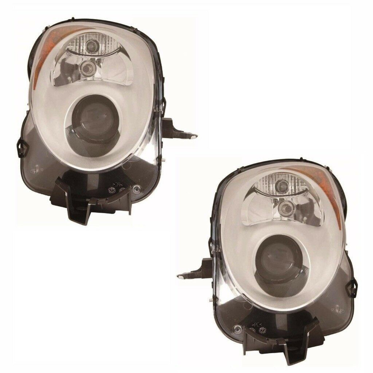 For Alfa Mito 2009 Headlights Headlamps Lighting Replacement 1 Pair O/S &amp; N/S