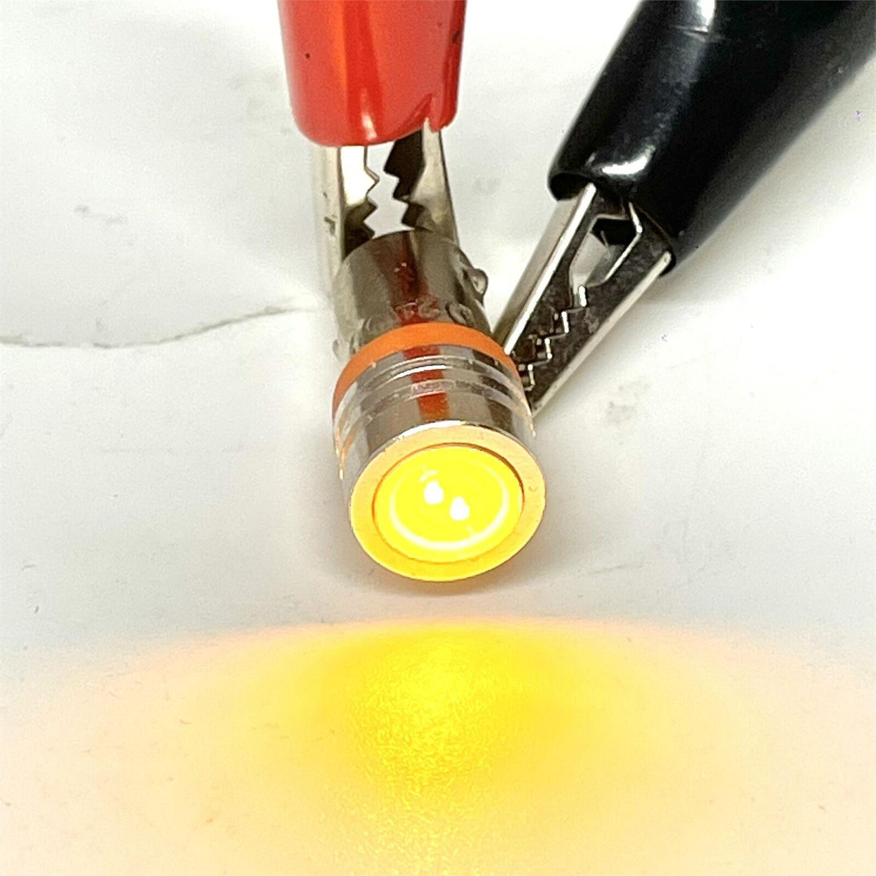 10 x 24V High Power LED Ba9S/249/233 Bulbs Side Marker Position Light Lamp Amber