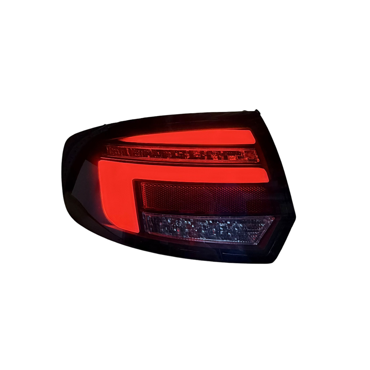 black smoke Back rear tail lights dynamic LED indicator for Audi A3 Sportback 2008-2012