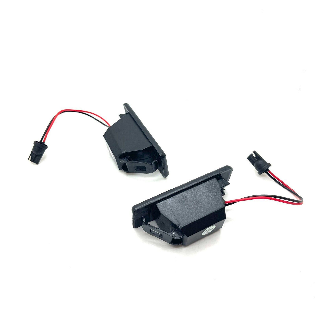 Pair LED Rear Number Licence Plate Lights Units lamps For Nissan Juke F15 10-17