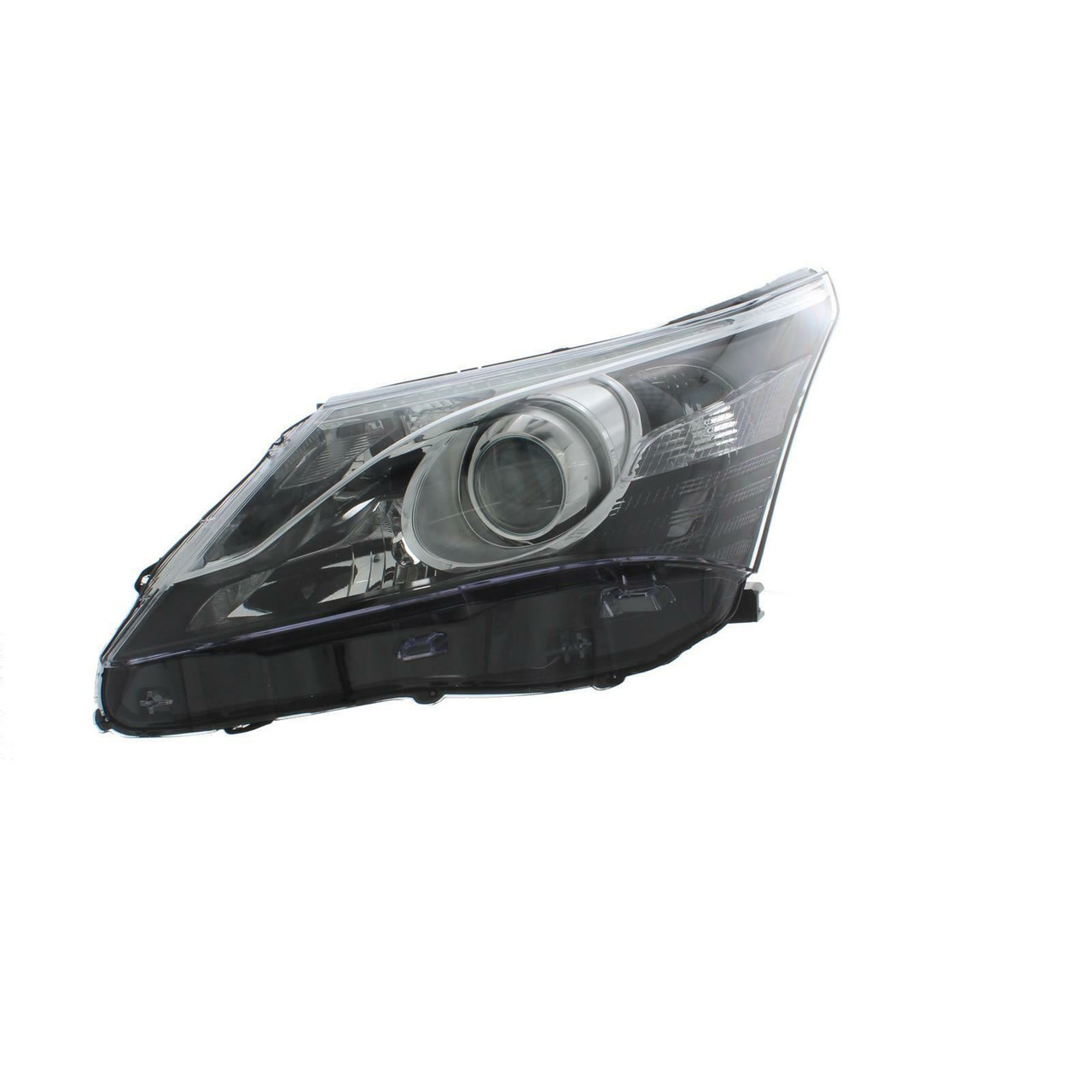 Black headlight left side for Toyota Avensis 2011-15