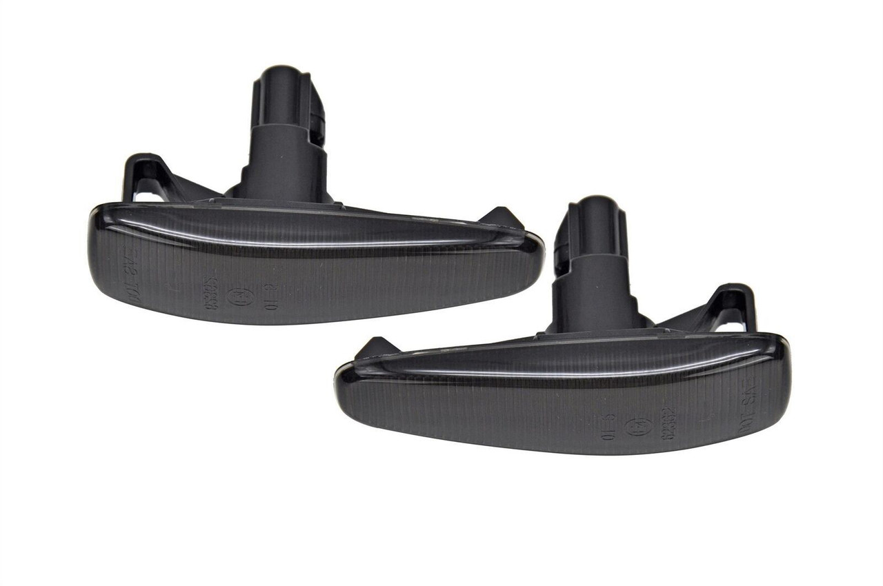 LED Turn Signal side repeaters lights Smoked For Mitsubishi: Lancer VIII 2008-2017(includes Lancer Evolution X) Lancer VIII Sportback 2008-2019 Outlander 2007-2013 Mirage 2014-