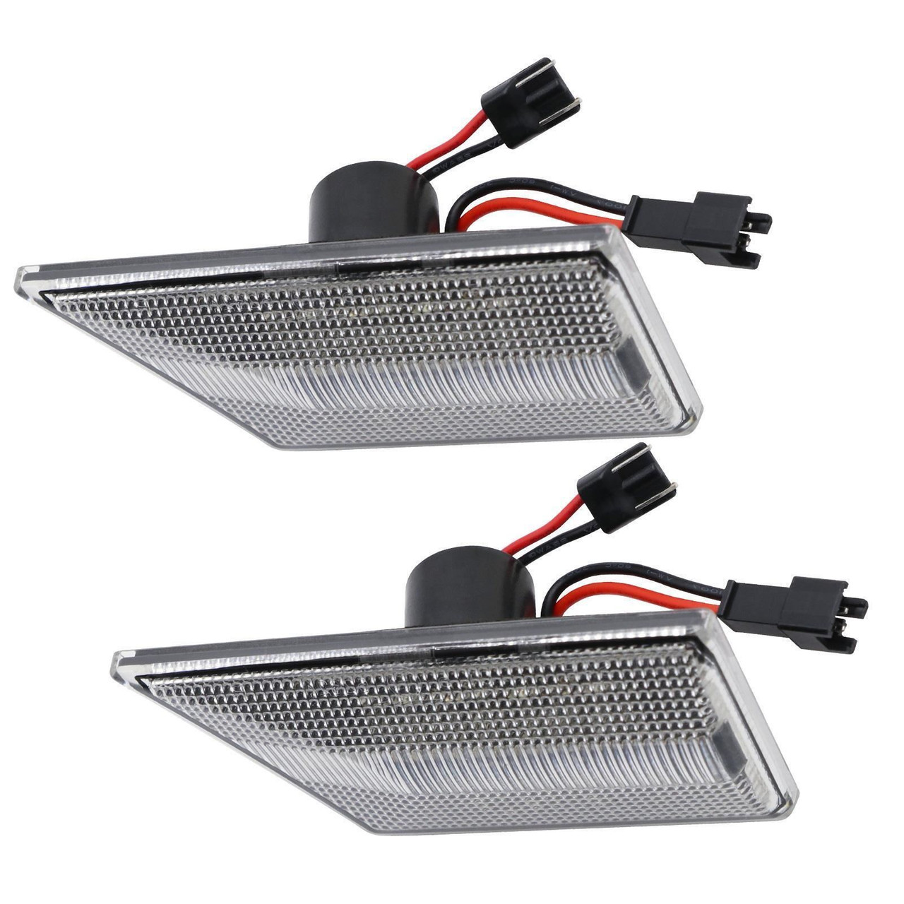 LED Turn Signal side repeater Lights Clear For Signum 03-08 Vectra C 02-08