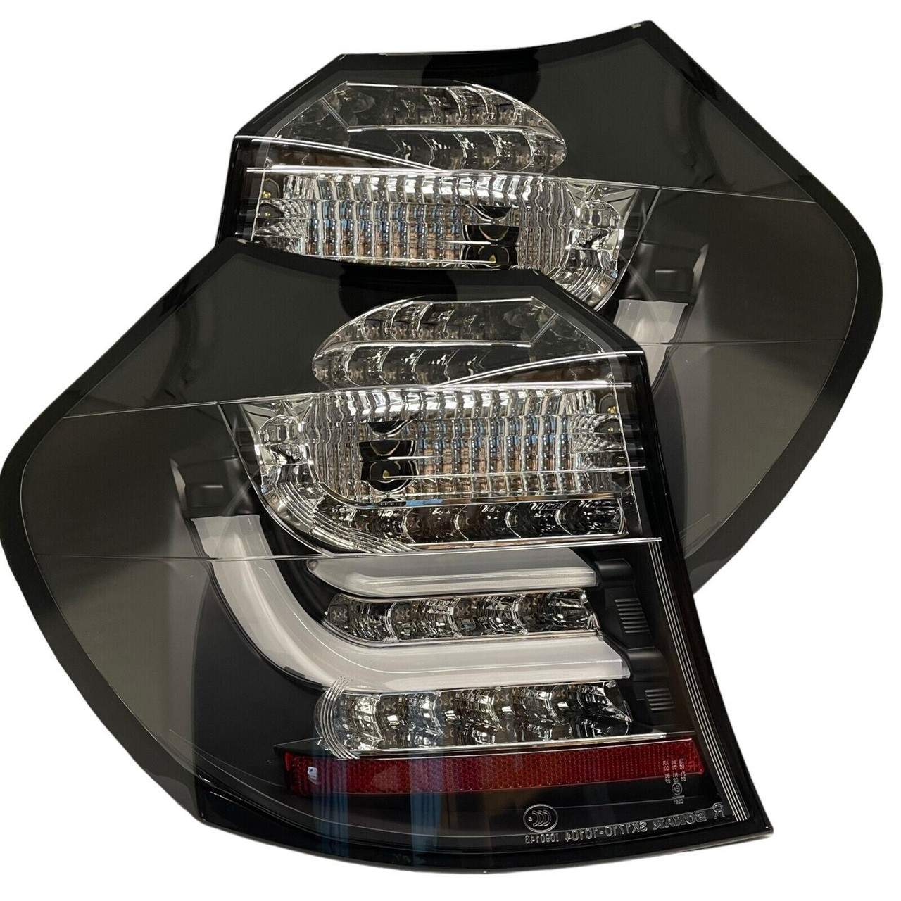 Smoked LED back rear tail lights for BMW 1 Series E87 2007-11