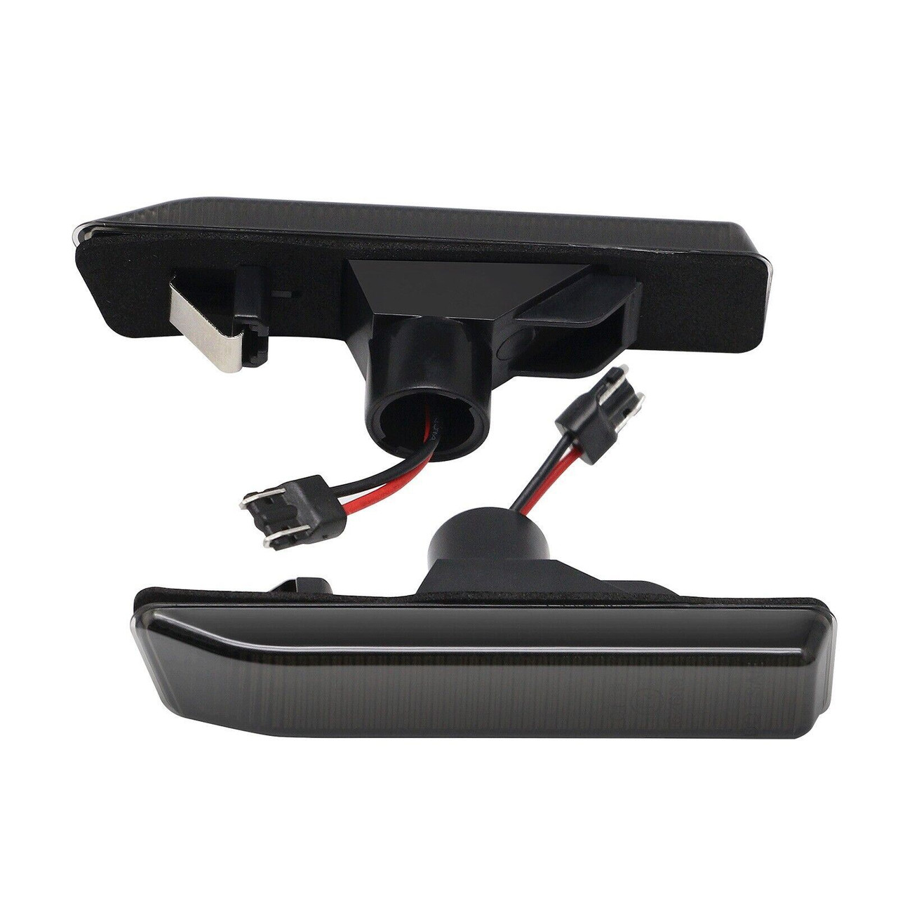 Pair Smoked black dynamic side repeaters blinker for BMW x5 E53