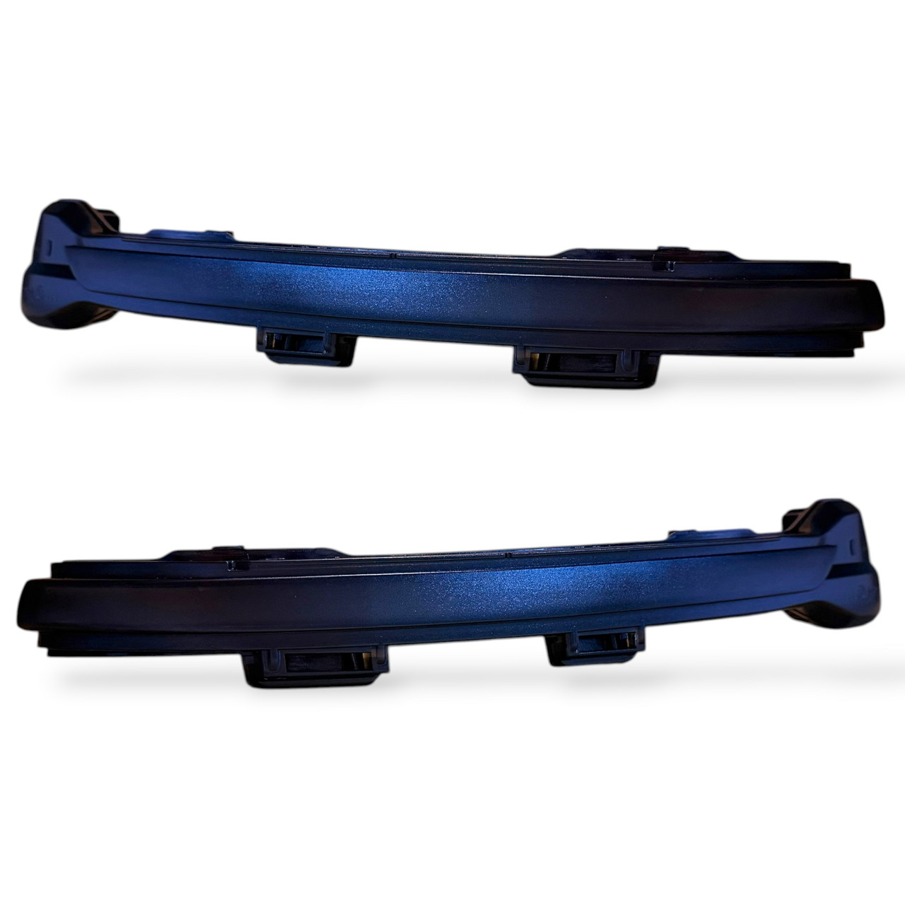 Pair Smoked Black dynamic side mirror indicators blinkers for VW Golf MK7