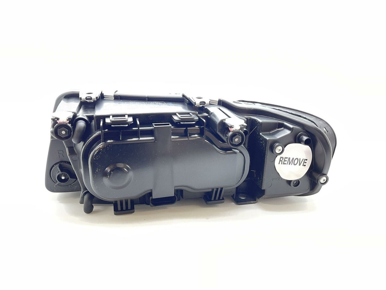 Pair LHD clear back Projector headlights headlamps for Audi A3 2000-2003