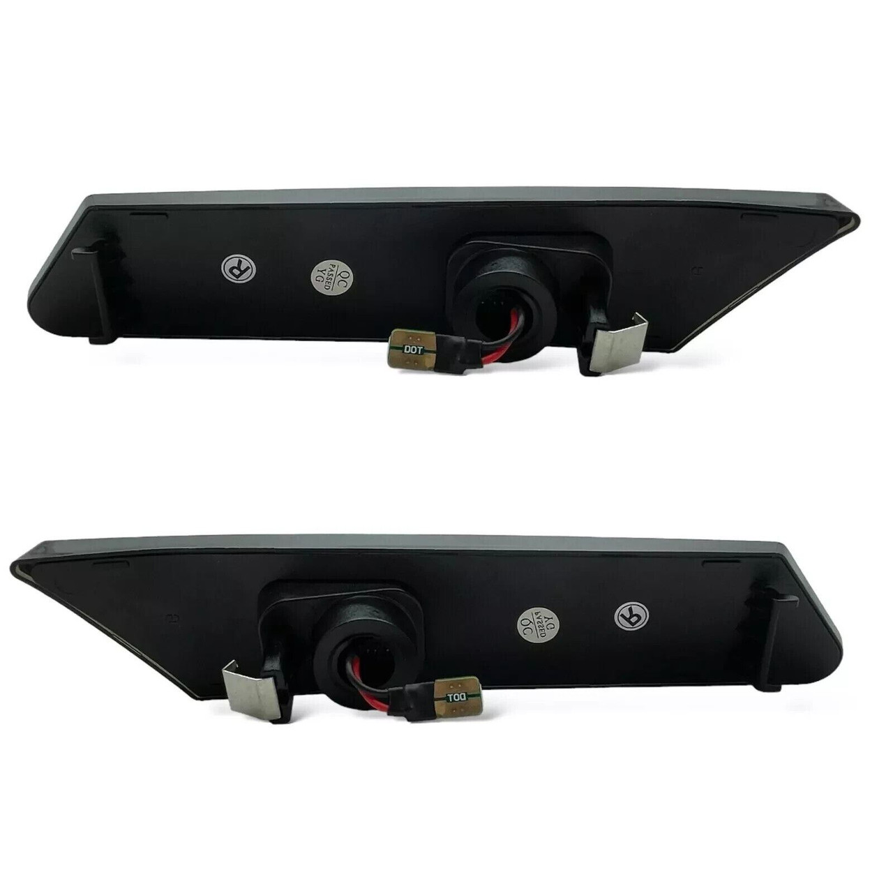 Pair Smoked Dynamic sequential LED side repeater markers for Porsche Boxster 987 04-12 Cayman 06-08