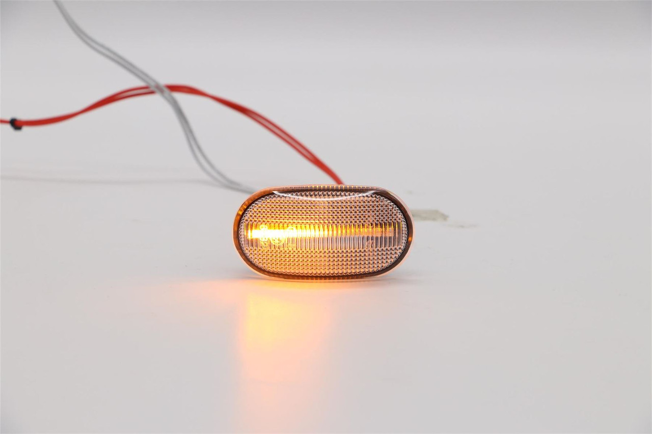 Dynamic LED Side indicator Repeaters lights clear For Suzuki Grand Vitara XL-7 2004-up Suzuki Ignis 2000-2003 Suzuki Jimny 1998-up SuzukiWagon R+ 1997-UP Vauxhall Agila A FWD 2000-2008 Subaru Justy MK III AWD 2003-up