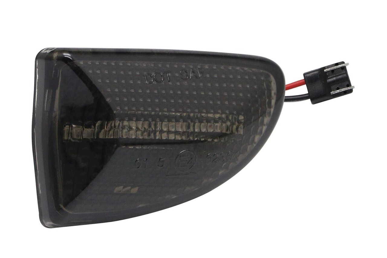 Dynamic LED Side Marker Repeaters lights Smoke For Smart Fortwo 451 MK1 MKII 07-15