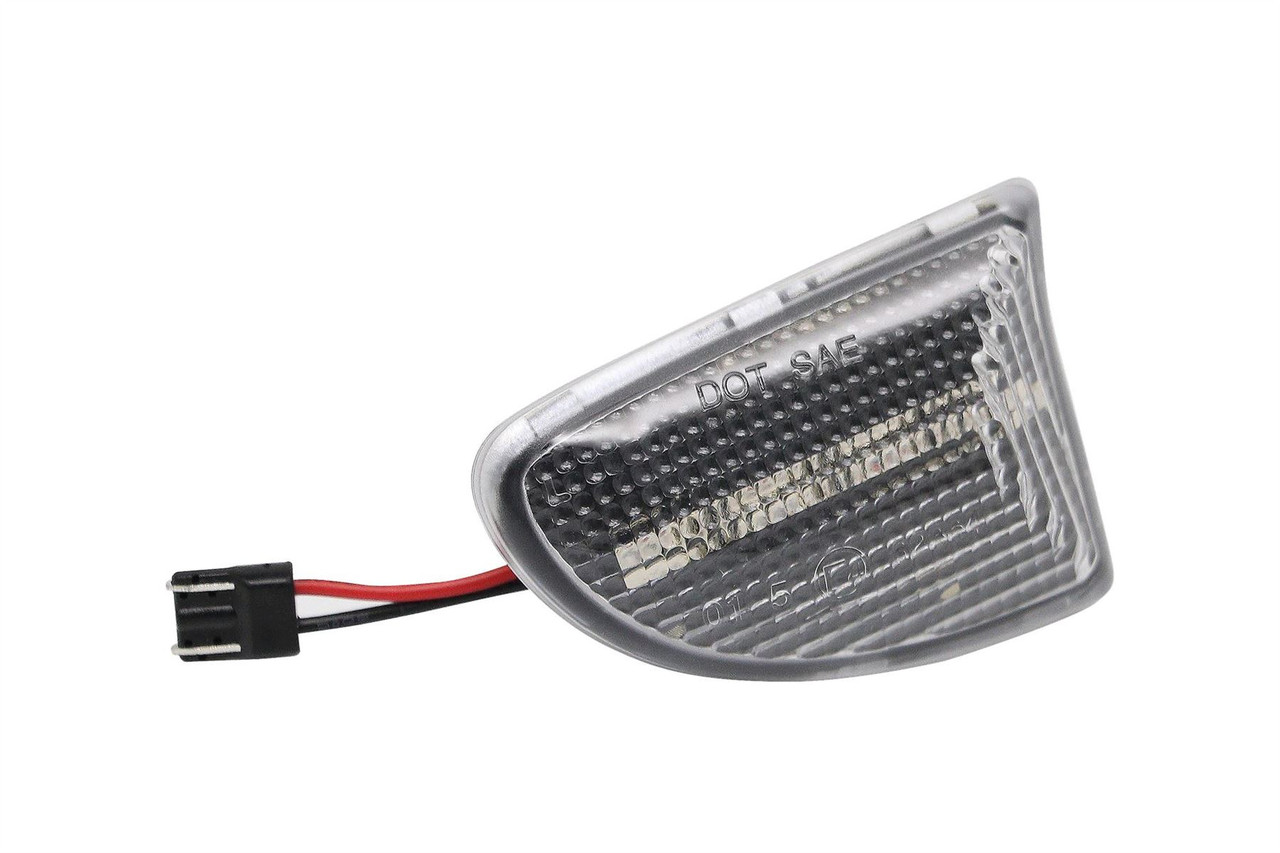 Dynamic LED Side Marker Repeaters lights Clear For Smart Fortwo 451 MK1 MKII 07-15