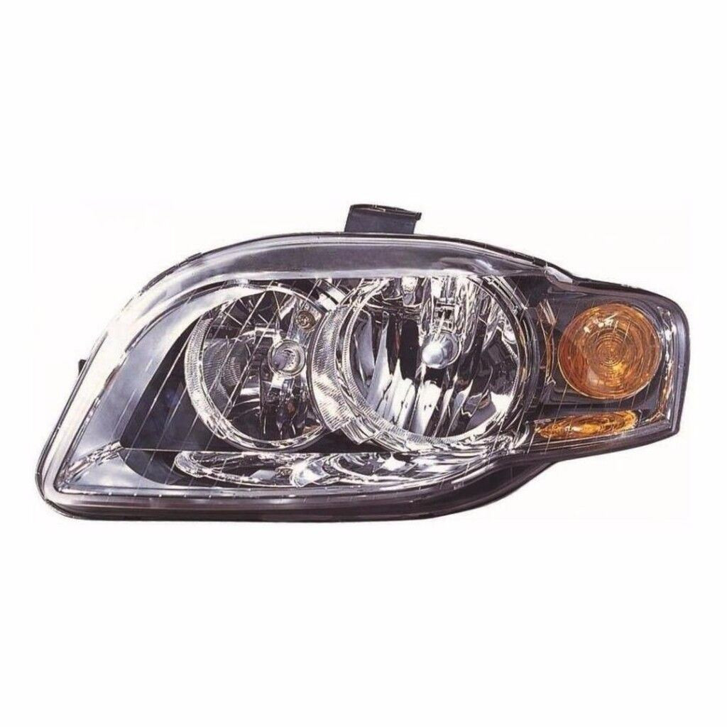 For Audi A4 9/04-6/06 Headlight Lamp Amb Ind W/Mtr Left Uk Passenger Side