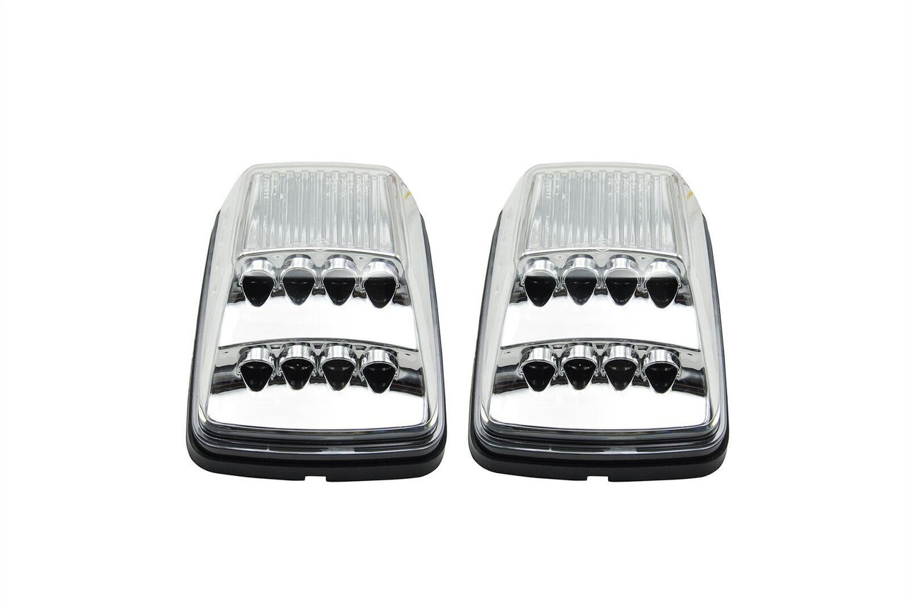 LED Front Wing Turn Signal indicator Lights (side corner lights) Clear For Mercedes G-Class W463 G500 G550 G55 G63 AMG 1990-2018