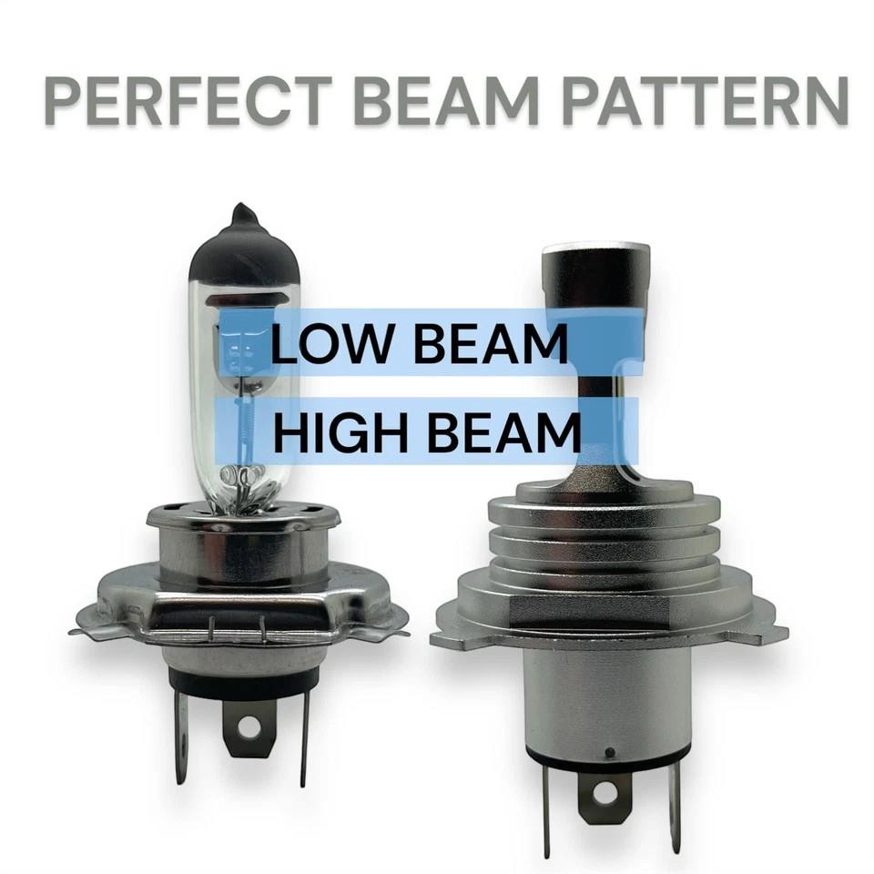 LiteSync H4 472 LED Headlight Bulbs Kit 6000K perfect beam 12v 24v