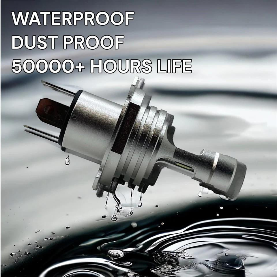 LiteSync H4 472 LED Headlight Bulbs Kit 6000K perfect beam 12v 24v