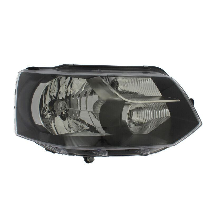 Headlight Single Reflector FR RH Black Inner For VW Transporter T5 2010-2015