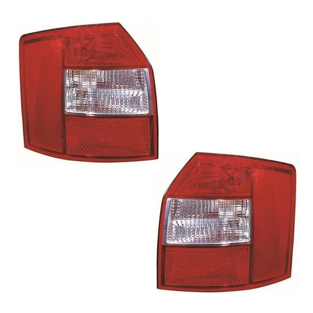 For Audi A4 Mk2 Estate 2001-2004 Rear Tail Lights Lamps Non Led Pair OS NS