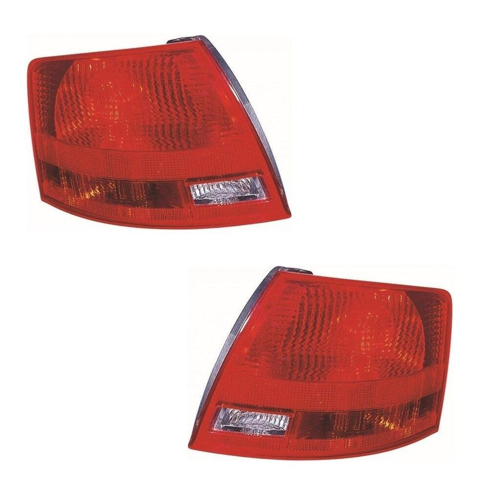 For Audi A4 Mk2 Estate 9/2004-6/2008 Outer Wing Rear Lights Lamps Pair OS NS