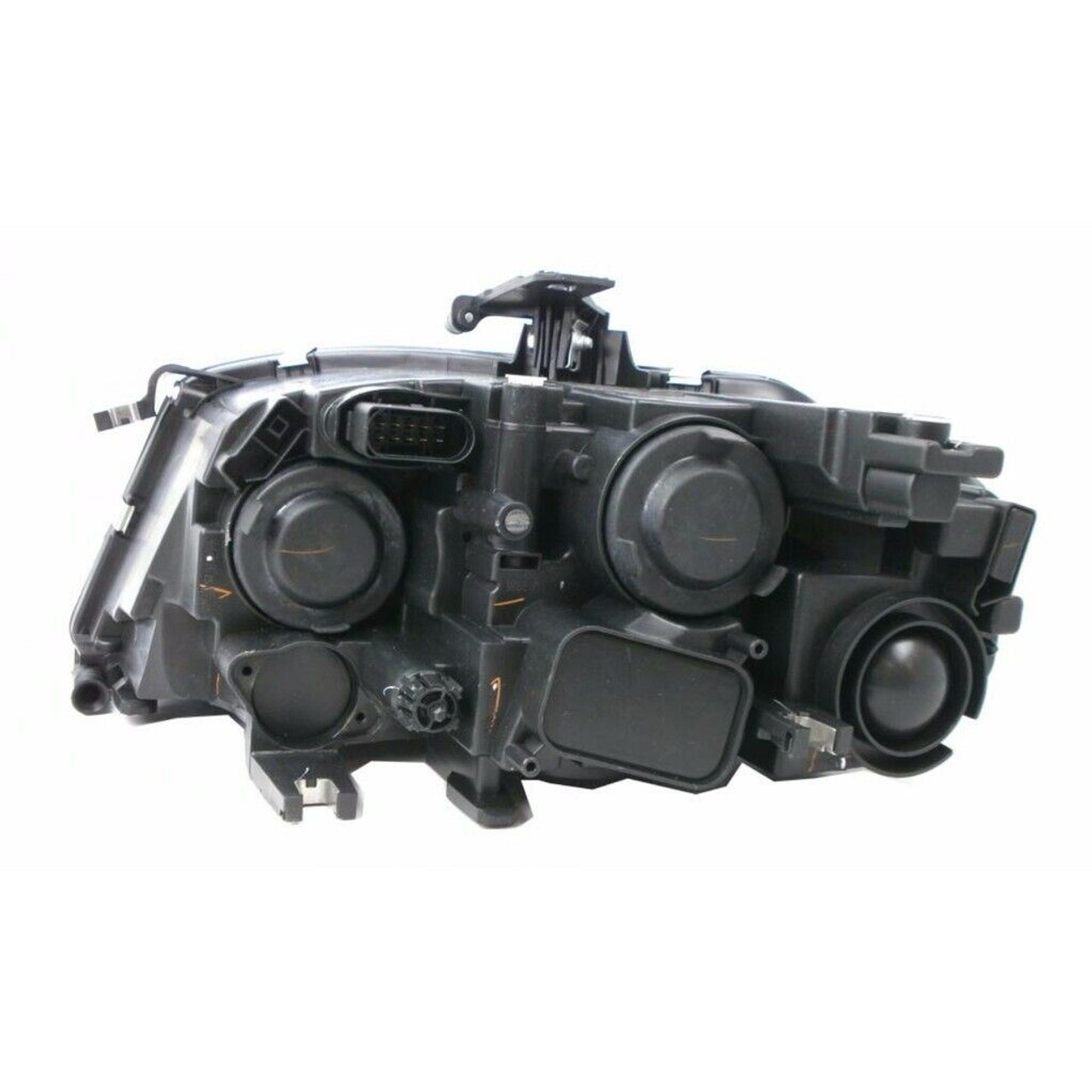 For Audi A4 Mk3 3/2008-5/2012 Headlight Headlamp Black Uk Drivers Side O/S