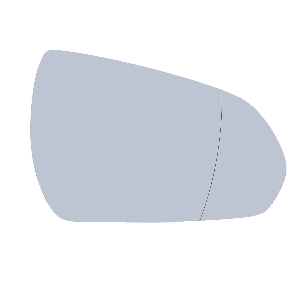 For Hyundai i30 17&gt; HEAT ASPH wing mirror glass Right side