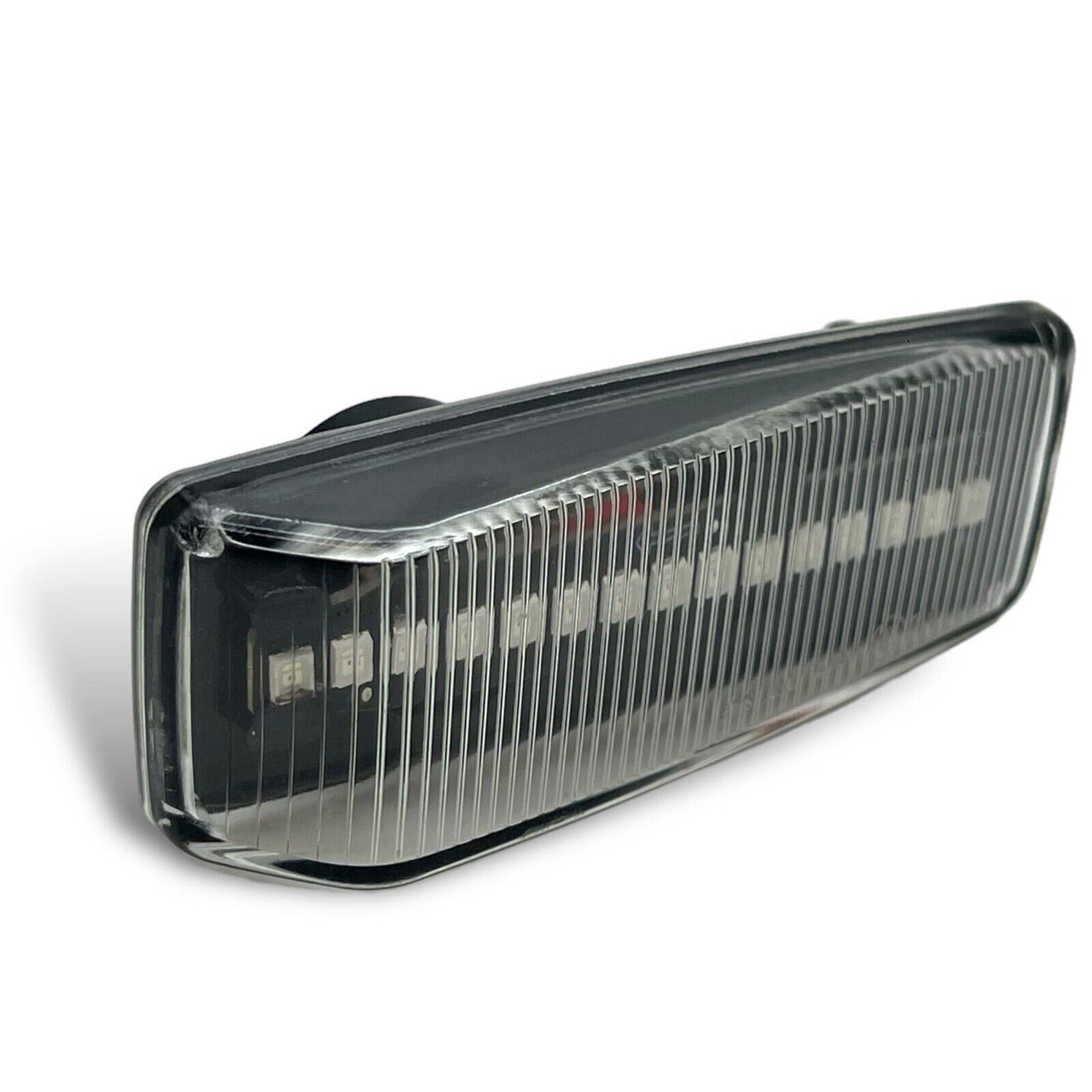 Dynamic Side Repeaters indicator lights Clear Black For E-Class W210 1995-2002